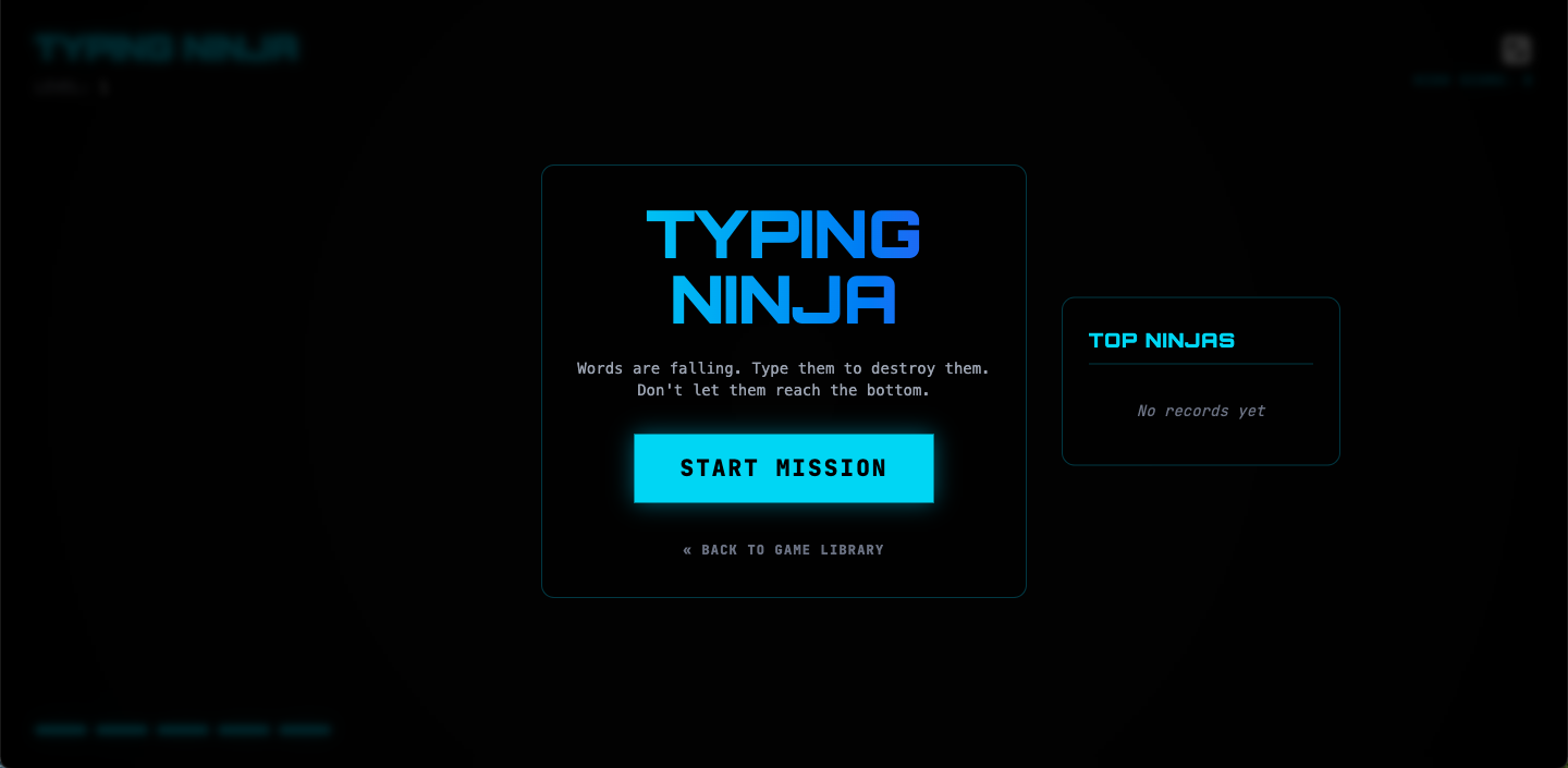 Typing Ninja