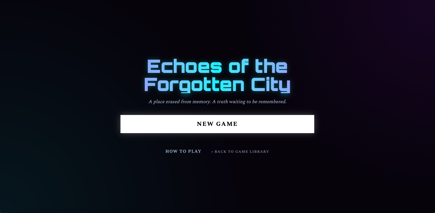 Forgotten City